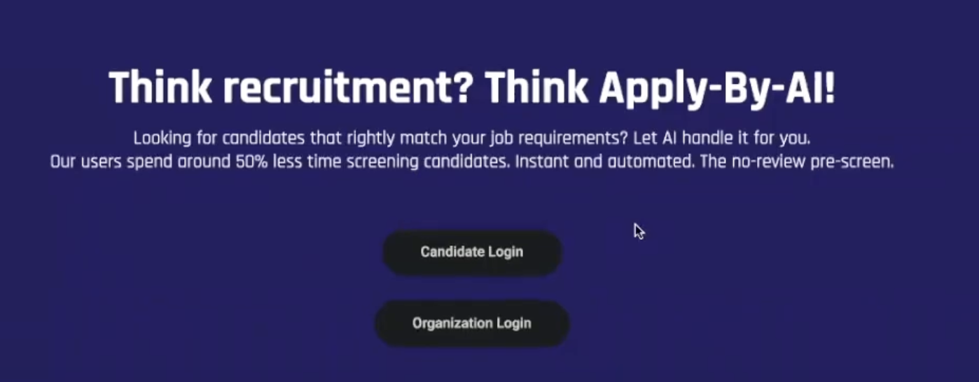 ApplyByAI- Recruitment Platform