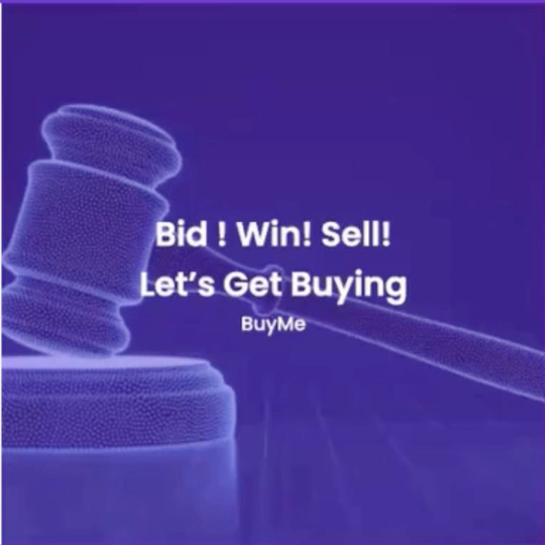 BuyMe- Auctioning Web Application